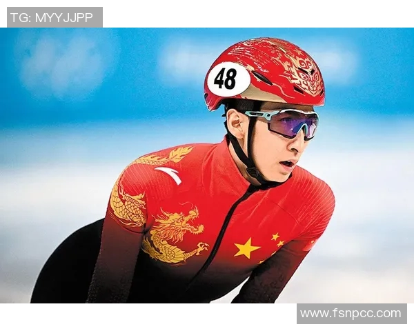 武大靖如闪电般驰骋短道速滑赛道展现速度与激情的巅峰时刻